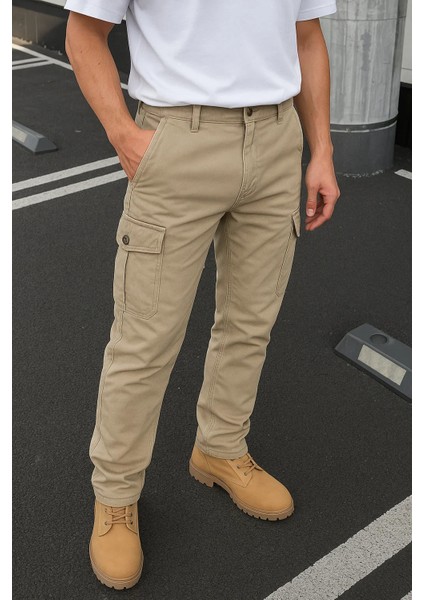 Erkek Trend Günlük Bol Paça Taş Taktik Kargo Pantolon fırsatları