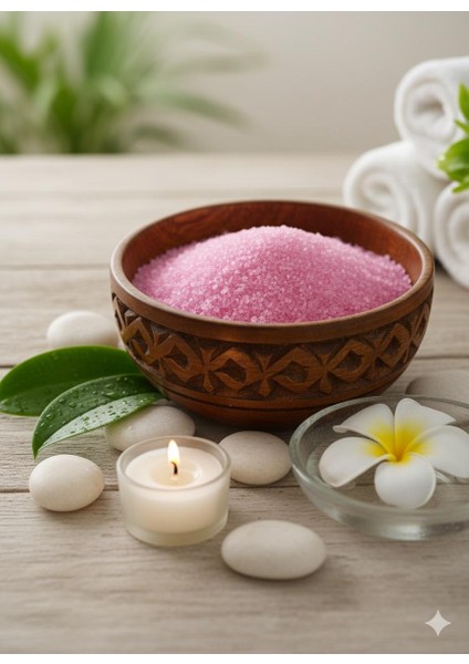 Bathqueen Pink Dream Manikür Pedikür Spa Banyo Tuzu 1000GR (Epsom Salt)