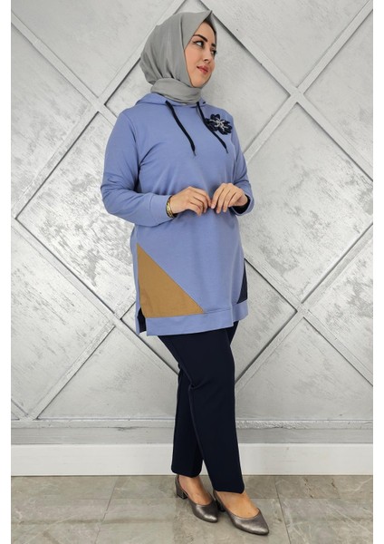 Kadın Kombinli Kapüşonlu Tesettür Tunik fiyatları