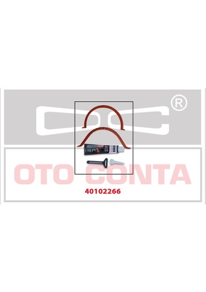 CONTA40102266 - Karter Takım Sıvı Contası R9 R11 Toros