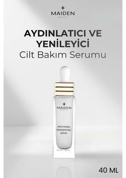 Aydınlatıci, Cilt Tonu Esitleme, Leke Karşıtı, Nemlendirici Niacinamide Cilt Bakım Serum 40 ml