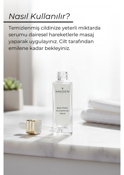 Aydınlatıci, Cilt Tonu Esitleme, Leke Karşıtı, Nemlendirici Niacinamide Cilt Bakım Serum 40 ml indirimleri