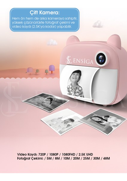 Çocuk Kamerası, Hd Çocuk Video Kamerası 3 Sevimli Hediye Oyunu modelleri