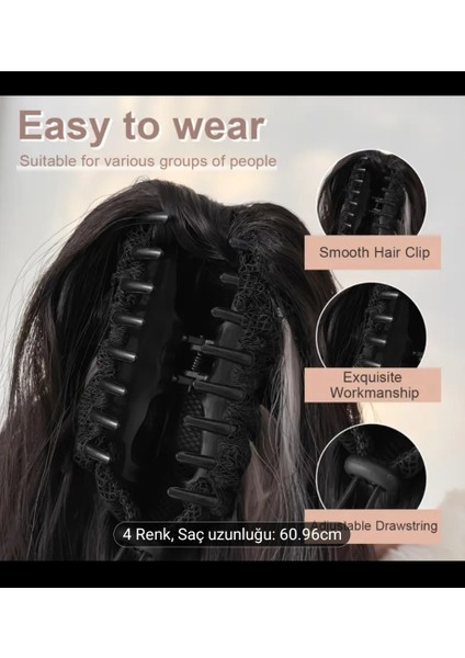 Saç Peruk Kadın Erkek Postiş At Kuyrugu Isıya Dayanıklı Fiber Günlük Saç Özel Gün Saçı fiyatları