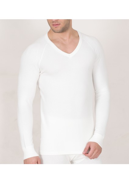 Termal Içlik V Yaka Fanila Uzun Kollu T-163B