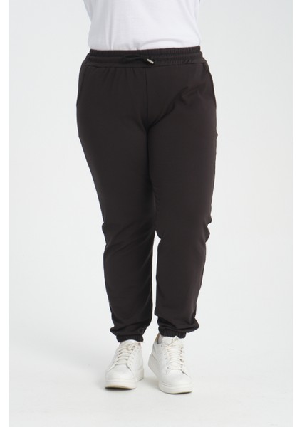 Curve Kışlık Jogger Cepli Dalgıç Kumaş Şardonlu Polar Eşofman Altı modelleri