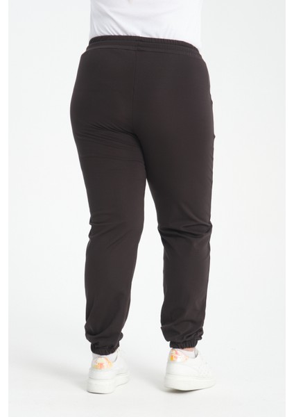 Curve Kışlık Jogger Cepli Dalgıç Kumaş Şardonlu Polar Eşofman Altı fırsatları