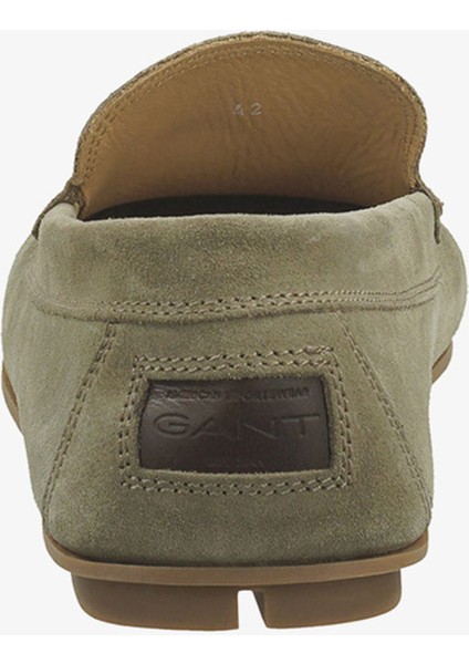 Erkek Yeşil Süet Loafer modelleri