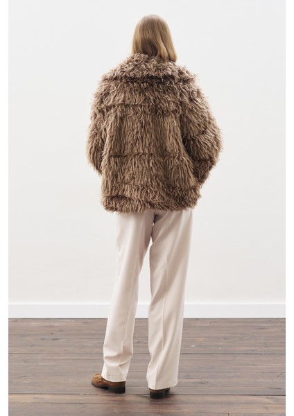 Mara Kürk Ceket Kahverengi fırsatları