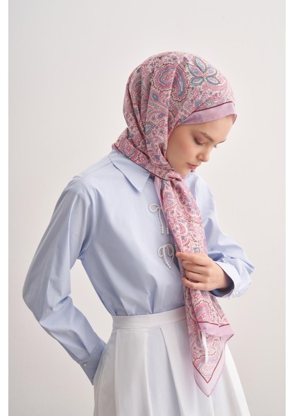 Sky Pembe Early Ipek Şal modelleri