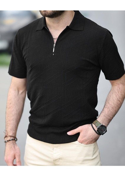 Fermuarlı Triko Tshirt fiyatları