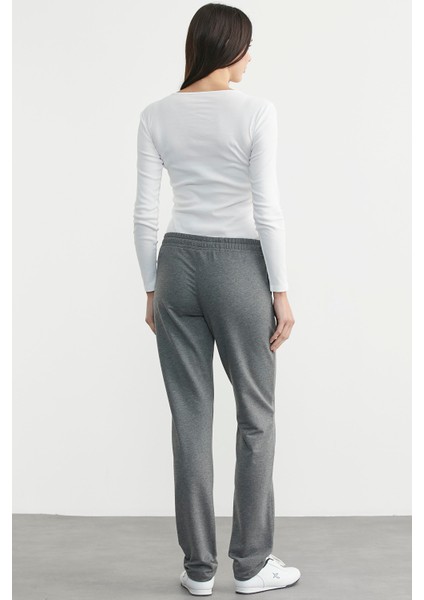 Taş Detaylı Cepli Eşofman Altı - Antrasit fırsatları