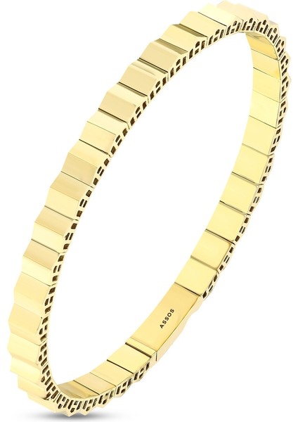 Altın Tasarım Kelepçe - 14K