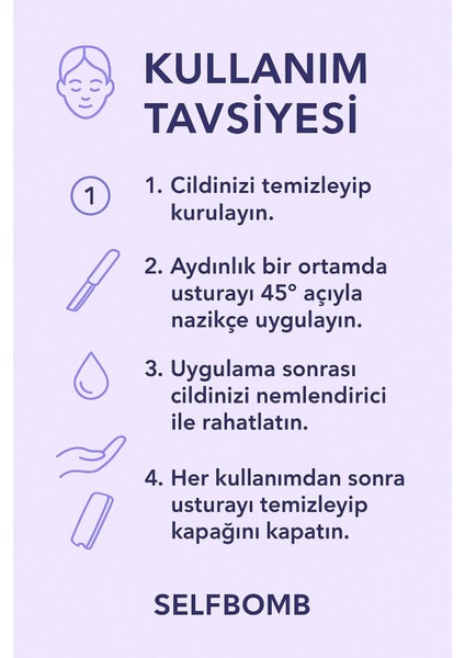 Pürüzsüz Cilt Usturası – Kaş ve Yüz Tüyleri Için Pratik Bakım Aracı fırsatları