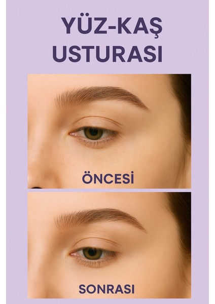 Pürüzsüz Cilt Usturası – Kaş ve Yüz Tüyleri Için Pratik Bakım Aracı