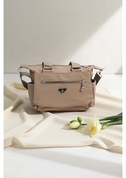 Astarlı Askılı 3 Bölmeli El ve Omuz Çantası 111004 fiyatları