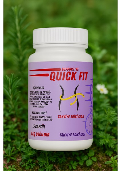Fit Ödem Atmaya Destek 1 Kutu 15 Caps Takviye Edici Gıda Kapsülü