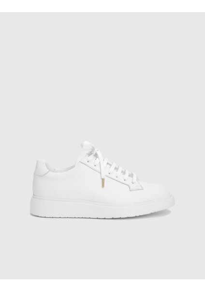 Boli Hakiki Deri Beyaz Erkek Spor Ayakkabı modelleri