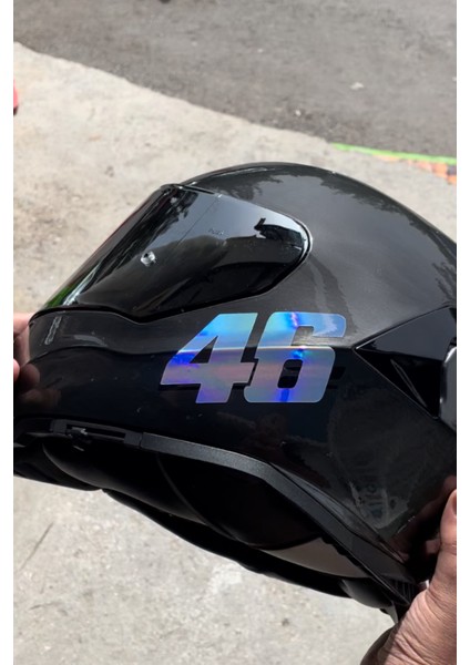 Motor Için Dekoratif Sticker 46 Logosu Yarış Stili Dekoratif Etiket fiyatları