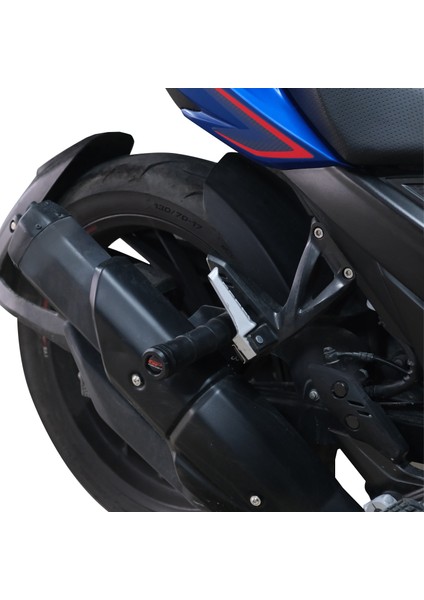 Tvs Apache Rtr 200 2022-2024 Uyumlu Egzoz Koruma Takozu Siyah fırsatları
