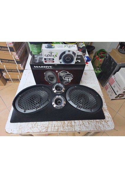 1 Adet Üniversal Pandizot 1 Takım Oval Midrange 100 Rms 1 Takım 10 cm Dom Tiz 50 Rms Hazır Paket fiyatları