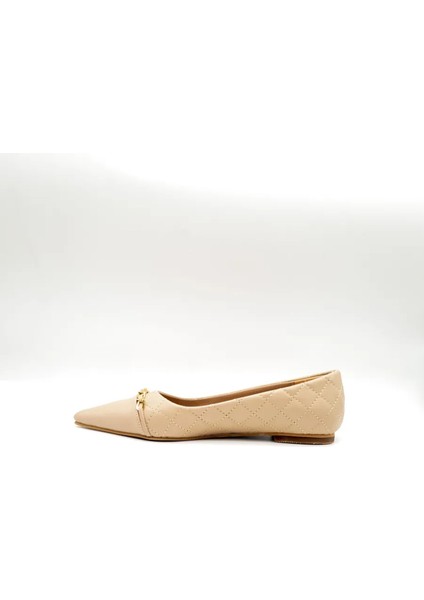 Aloria Kadın Kapitone Zincir Tokalı Babet Modern Detaylı Tasarım fırsatları