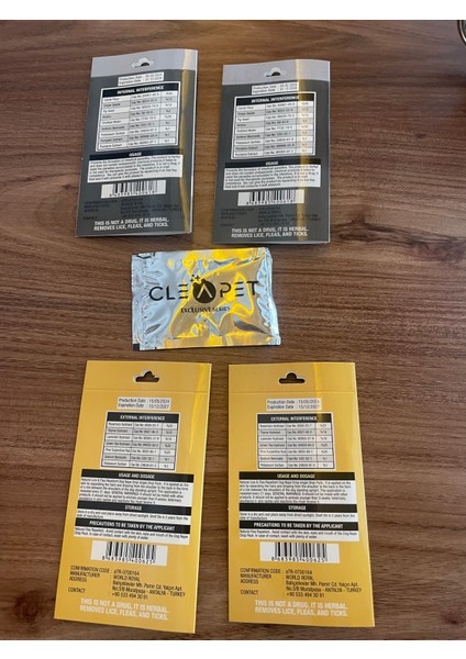 Köpek Iç Parazit Parazit ve Nano Mendil fiyatları