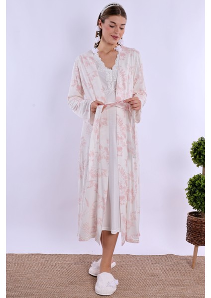 Pudra/ekru Hamile Lohusa Set