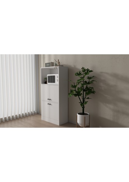 Mutfak Dolabı Çok Amaçlı Mikrodalga Fırın Bölmeli