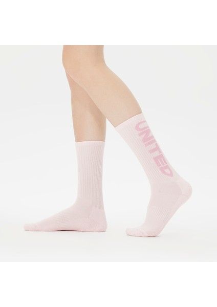 Unıted4 Kadın Mor/sarı/pembe 3'lü Çorap fırsatları