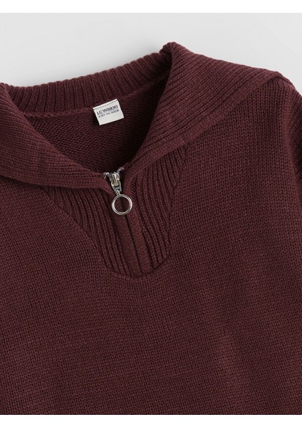 Lcw Kids Mürdüm Polo Yaka Kız Çocuk Kazak fiyatları