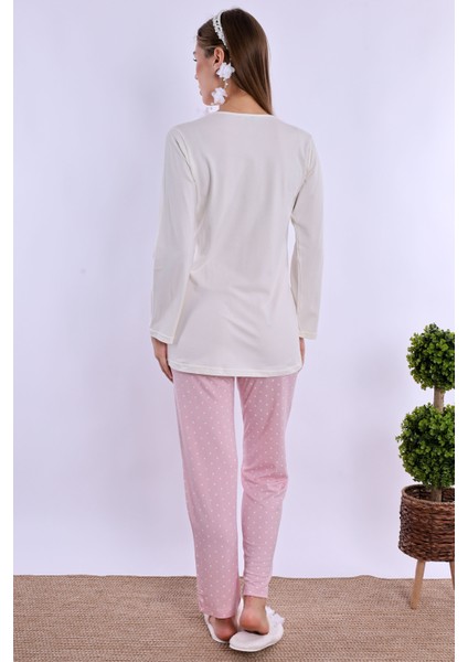 Pembe Hamile Lohusa Pijama Takımı modelleri