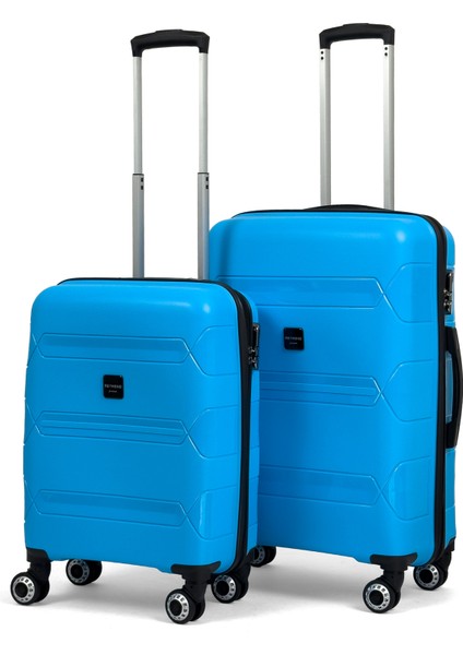 Lucas Polipropilen Kırılmaz Valiz, Kabin Boy&orta Boy