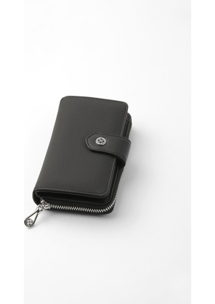 Mıknatıslı Orta Boy Kadın Cüzdan – 65231L - Siyah fiyatları