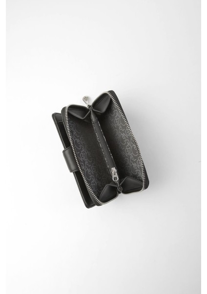 Mıknatıslı Orta Boy Kadın Cüzdan – 65231L - Siyah modelleri