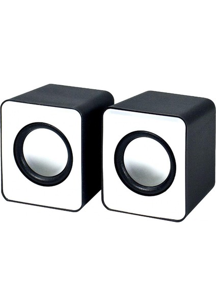 FS-334U Beyaz 2.0 Hoparlör Sistemi (Usb)