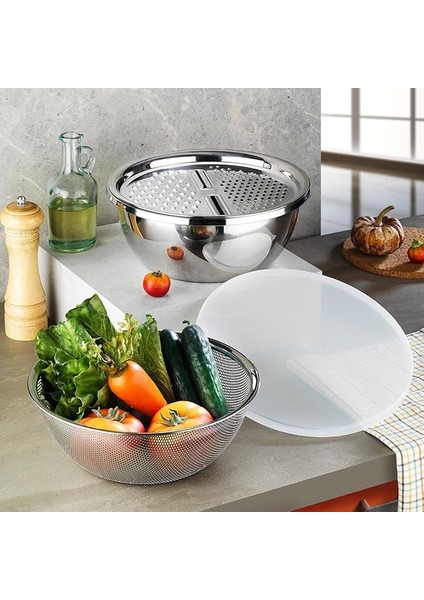 Promax 4 Parça Rendeli Karıştırma Seti