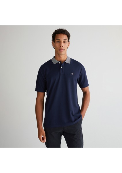 Erkek Lacivert Regular Fit Polo