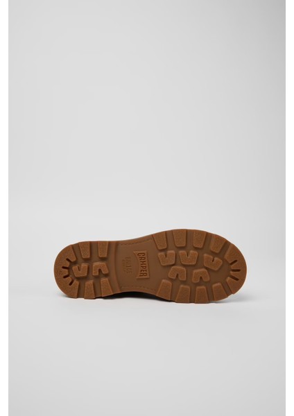 Erkek Brutus Deri Bot - Koyu Kahverengi indirimleri