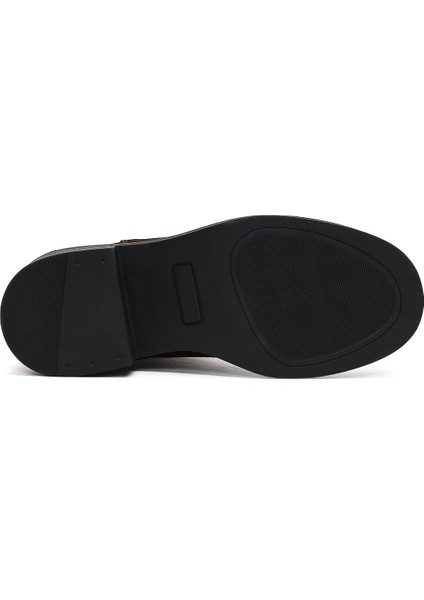 Kadın Kahverengi Kalın Tabanlı Süet Deri Chelsea Bot 25WFD340110 indirimleri