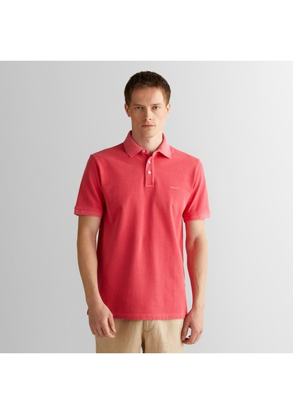 Erkek Kırmızı Regular Fit Polo