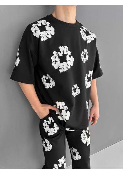 Iki Iplik Kumaş Baskılı Gömlek - Beyaz fırsatları