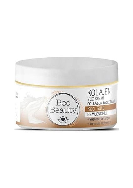 Keçi Sütü Kolajen Yüz Kremi 50 ml