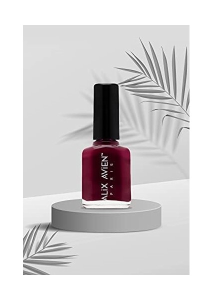 Alıx Avıen Bordo Oje 21 - Yüksek Pigmentli Uzun Süreli Kalıcılık Hızlı Kuruma - Nail Lacquer 21 fiyatları