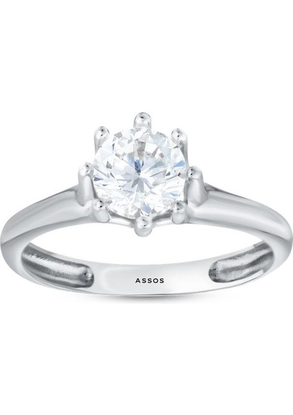 Altın Tektaş Yüzük - 14K