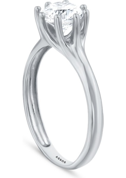 Altın Tektaş Yüzük - 14K