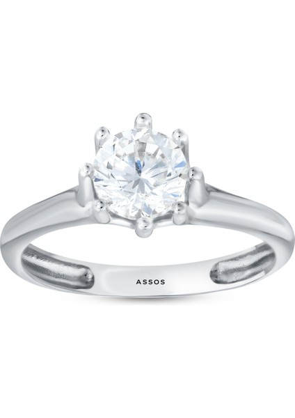 Altın Tektaş Yüzük - 14K