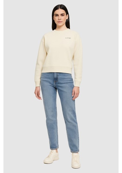 Kadın Aurelia Aktif Sweatshirt - Beyaz fiyatları