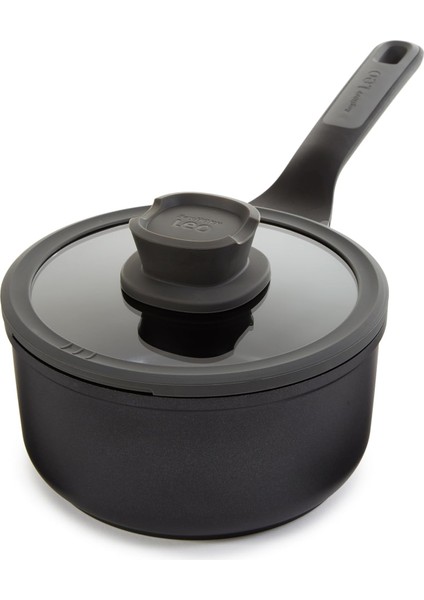 Yapışmaz Kapaklı Döküm Sos Tenceresi 18 cm