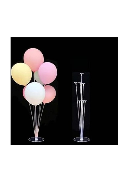 Gitti Balon Standı 7'li Şeffaf Ayaklı Doğum Günü Parti Kutlama Organizasyon fiyatları
